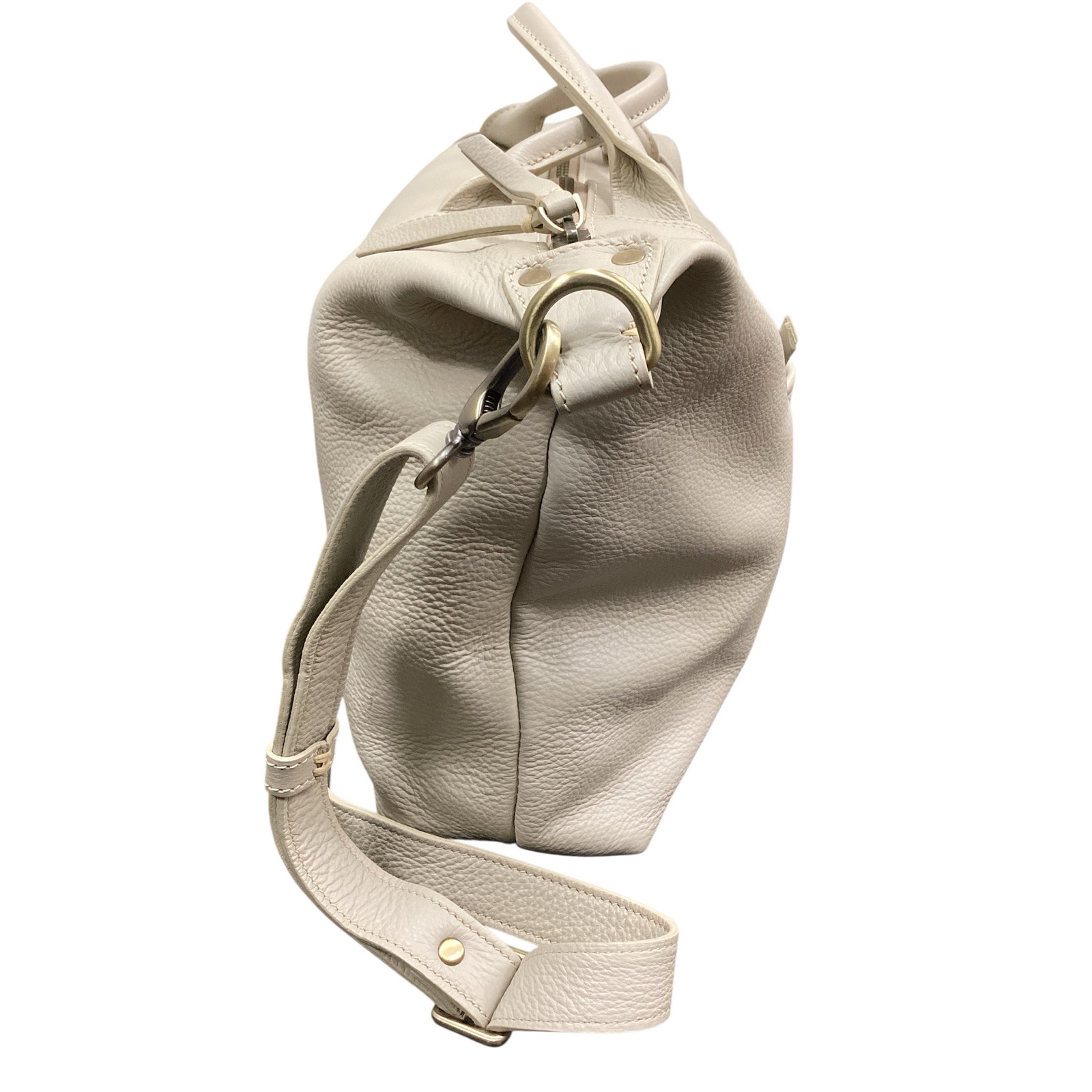 Never Used Sapahn Purse Women’s 1 Size Linda Jean Pebbled Leather Handles &Strap — image 3 of 8